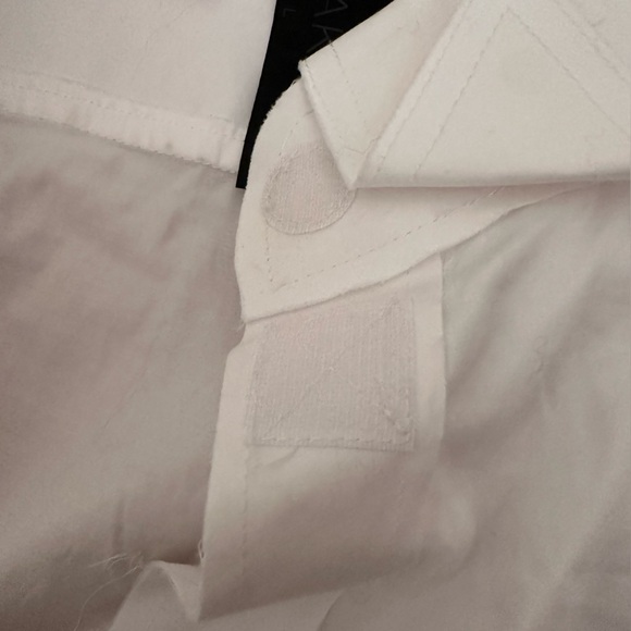 NORMA KAMALI White Oversized Boyfriend Shirt Dress
Size L (#3) - Picture 13 of 15